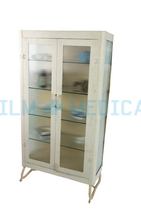 Hospital Cabinet Cream Double Fronted (undressed)